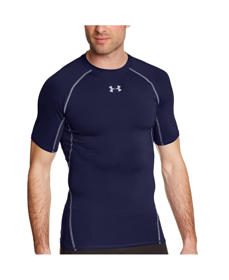 Under Armour Men's HeatGear Armour Long Sleeve Compression Shirt - Royal