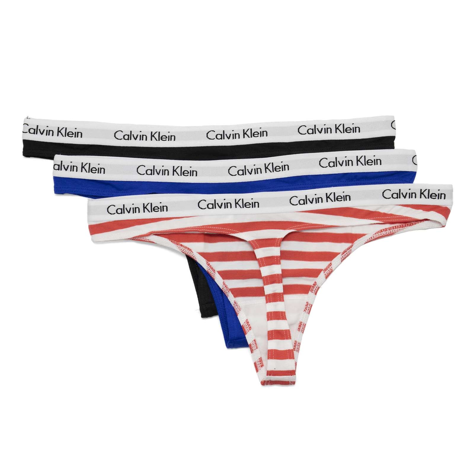 Calvin Klein Women 3 Pack Carousel Thong