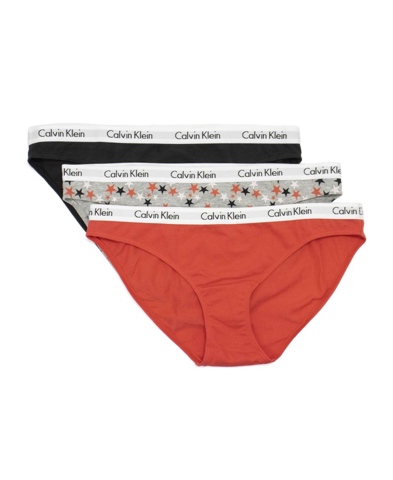 Calvin Klein Women 3 Pack Carousel Bikini Panty