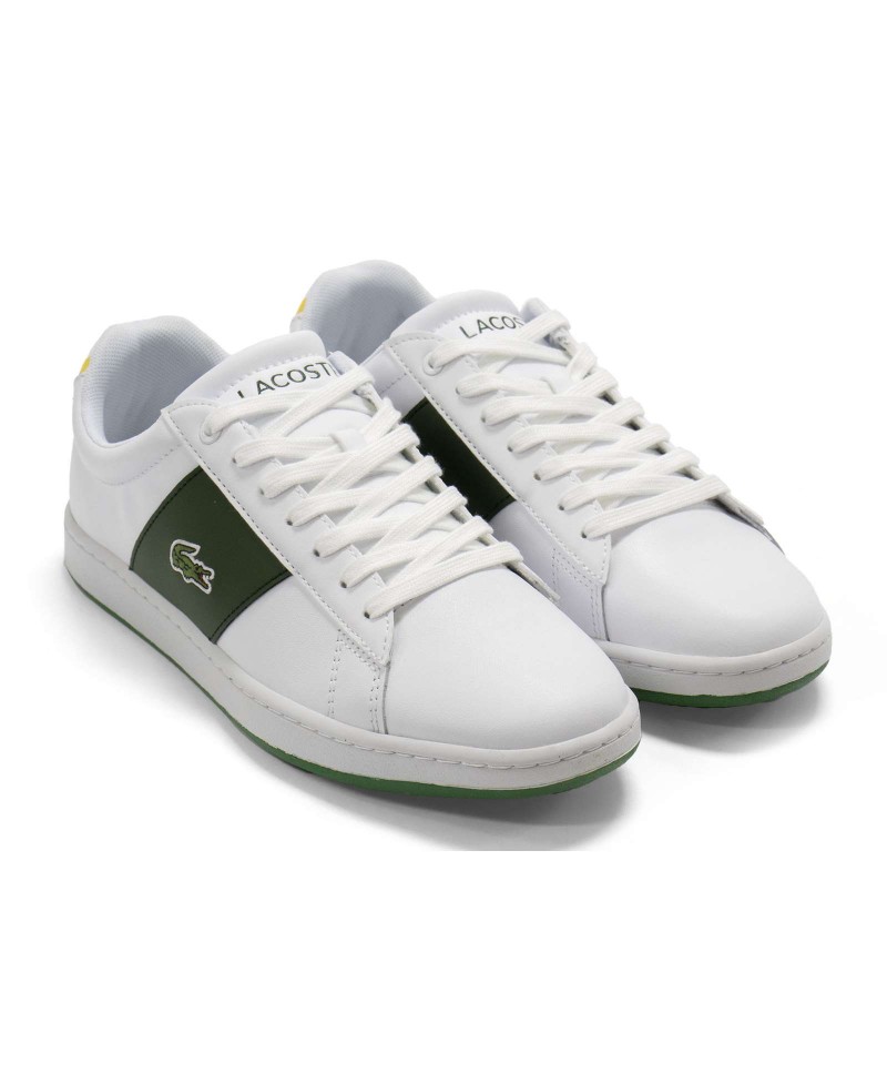 Lacoste Men Carnaby Evo 0722 3 Leather Fashion Sneakers